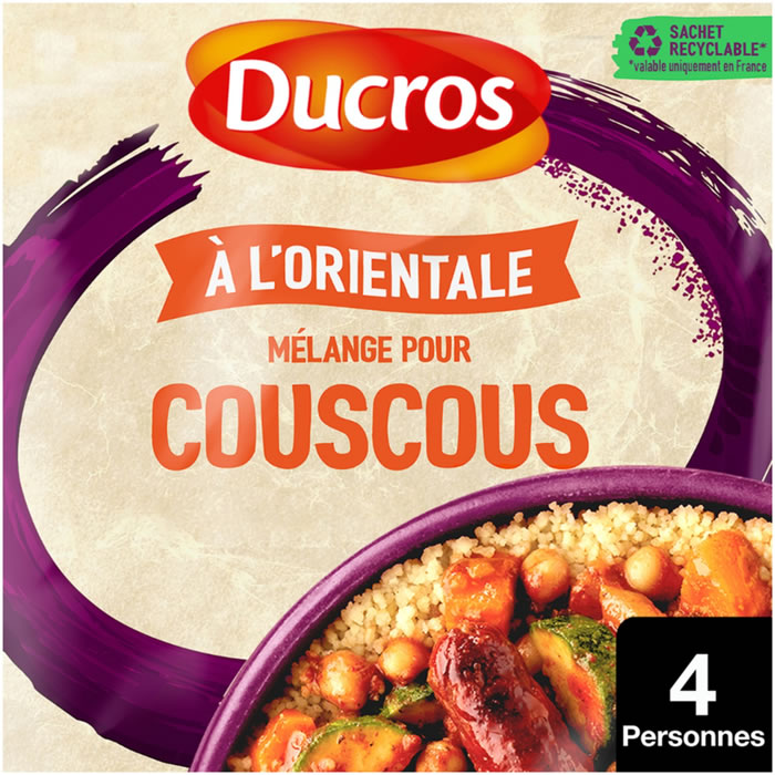 DUCROS Couscous Oriental Assaisonnement à base de piment doux, cumin et coriandre