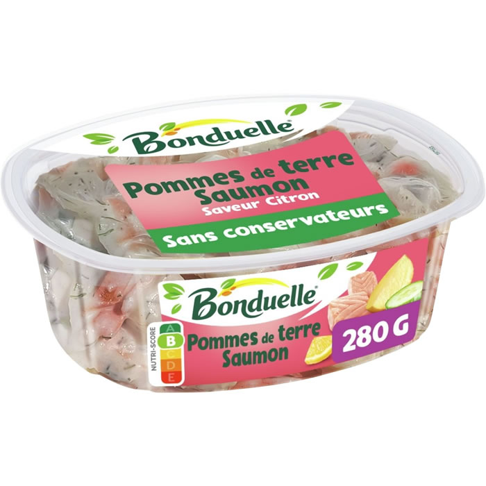 BONDUELLE Salade de pomme de terre, saumon, aneth et citron