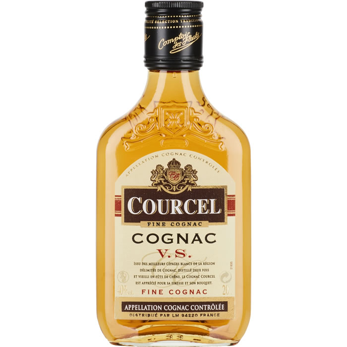 COURCEL Flask Cognac