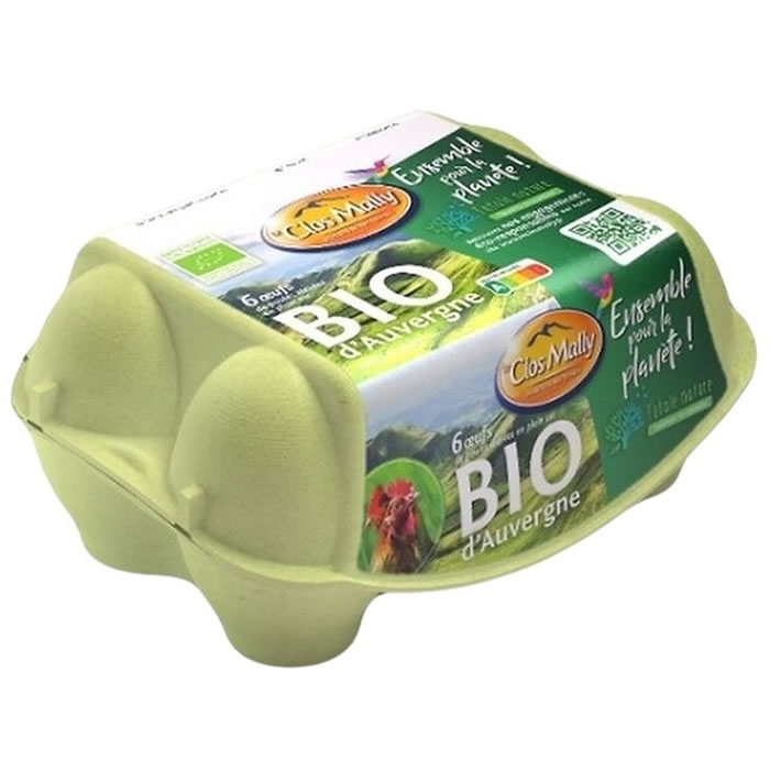 LE CLOS MALLY Oeufs de poules élevées en plein air bio