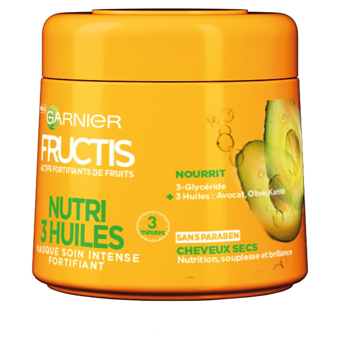 FRUCTIS Masque soin intense fortifiant nutri 3 huiles