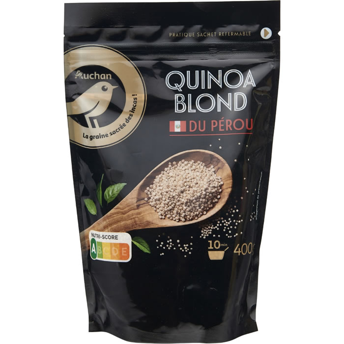 AUCHAN Gourmet Quinoa blond du Pérou