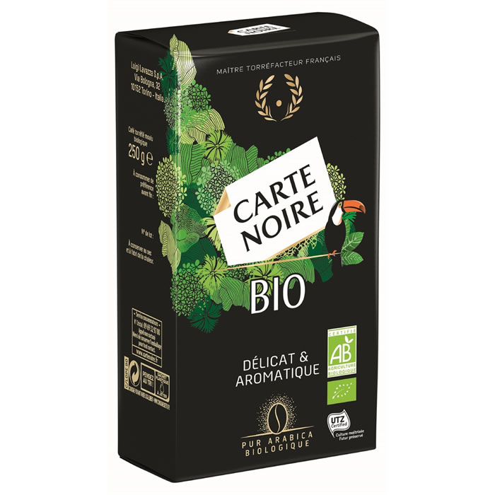 CARTE NOIRE Café moulu arabica bio