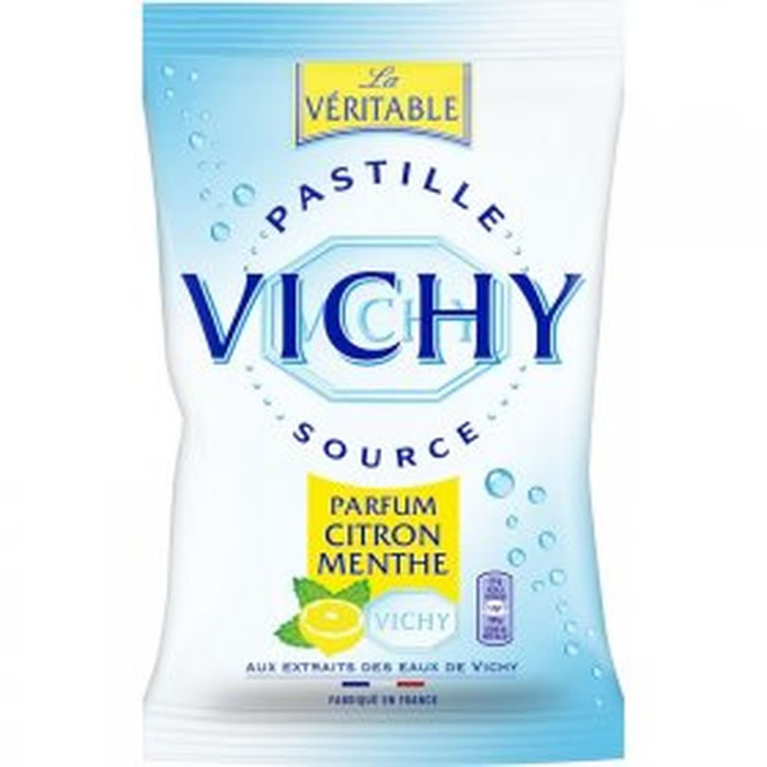 VICHY Pastilles citron menthe