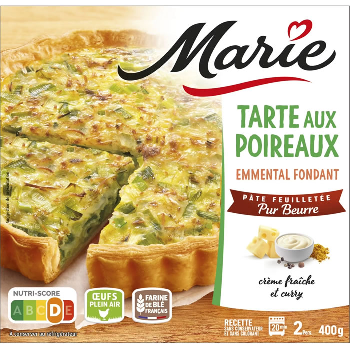MARIE Tarte aux poireaux
