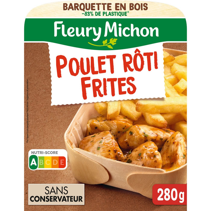 FLEURY MICHON Poulet rôti avec frites