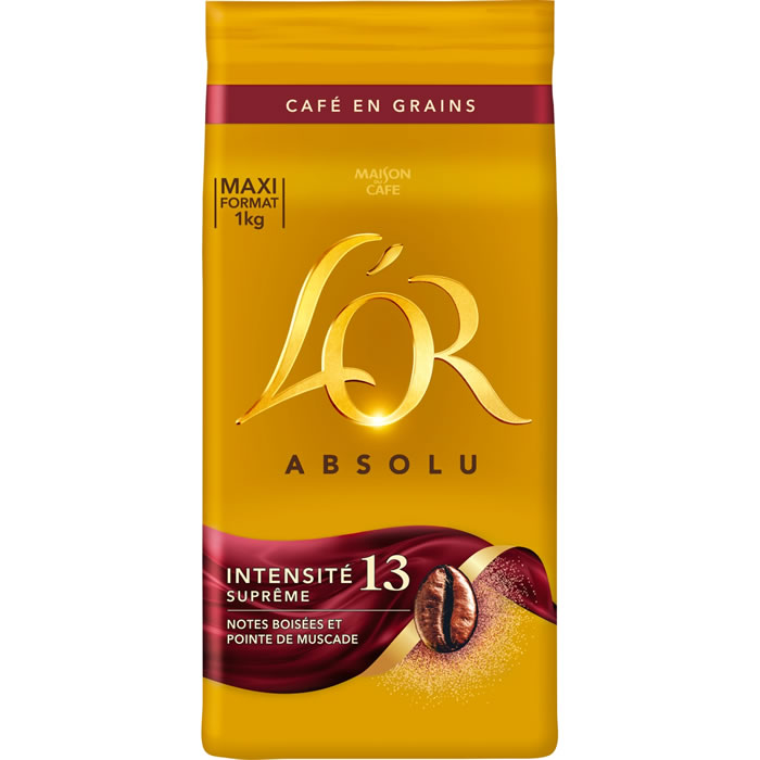 L'OR Absolu Café en grain N°13