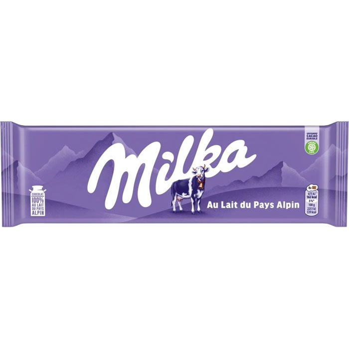 MILKA Tablette de chocolat au lait