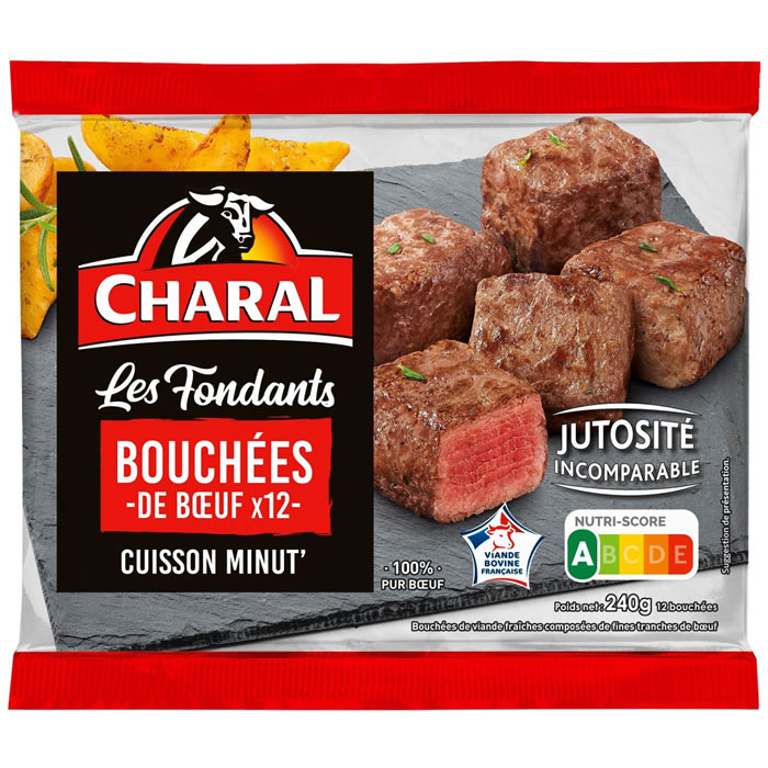 CHARAL Les Fondants Bouchées de boeuf