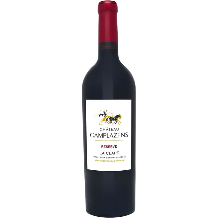 LA CLAPE Château Camplazens Vin rouge HVE AOP