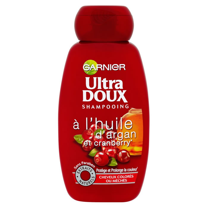 ULTRA DOUX Shampoing à l'huile d'argan et cranberry