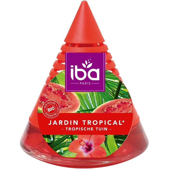 IBA Désodorisant mèche senteur jardin tropical