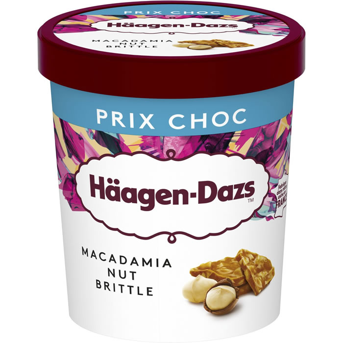 HÄAGEN-DAZS Crème glacée à la vanille et noix de macadamia