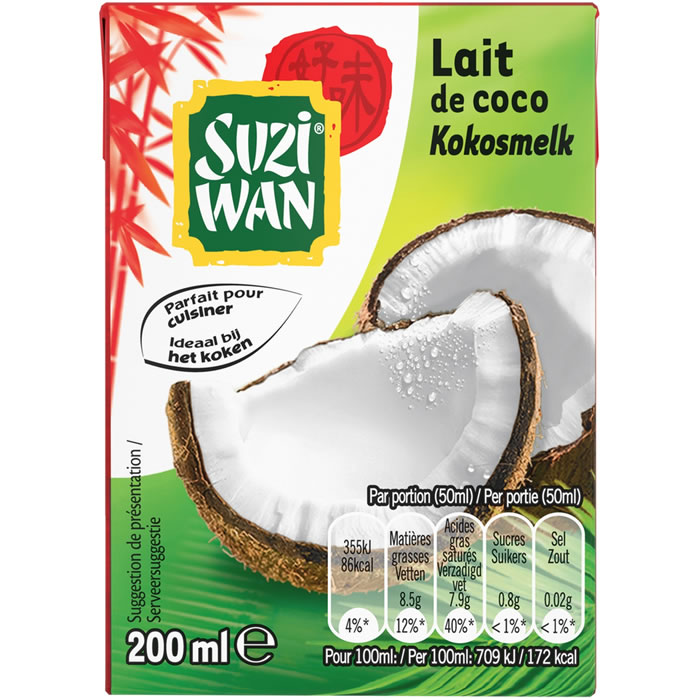 SUZI-WAN Lait de coco