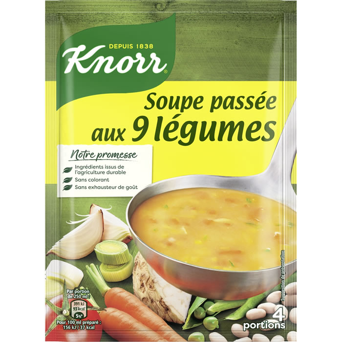 KNORR Soupe aux 9 légumes