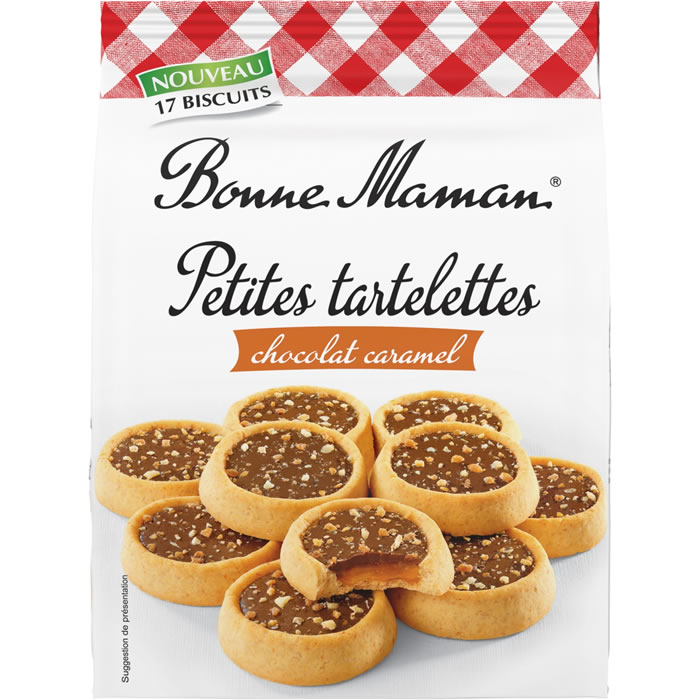 BONNE MAMAN Tartelettes au chocolat et caramel