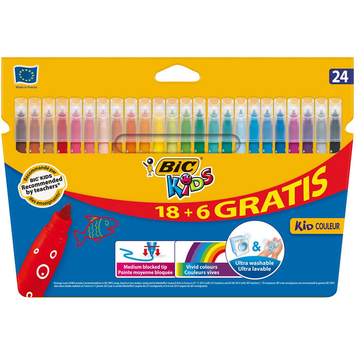 BIC Kids Feutres de coloriage