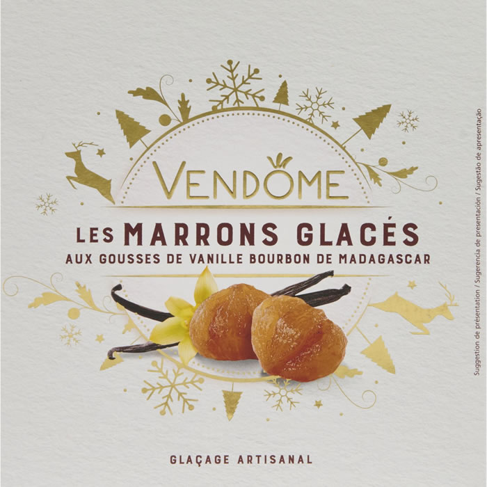VENDÔME Marrons glacés à la vanille