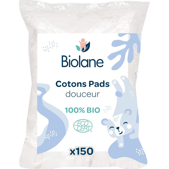 BIOLANE Cotons pads bio