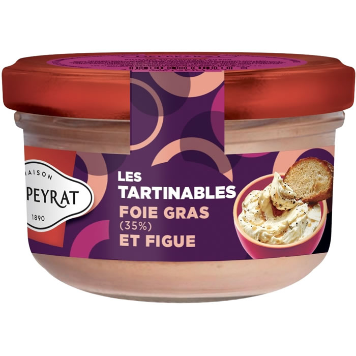 DELPEYRAT Tartinable de foie gras à la figue