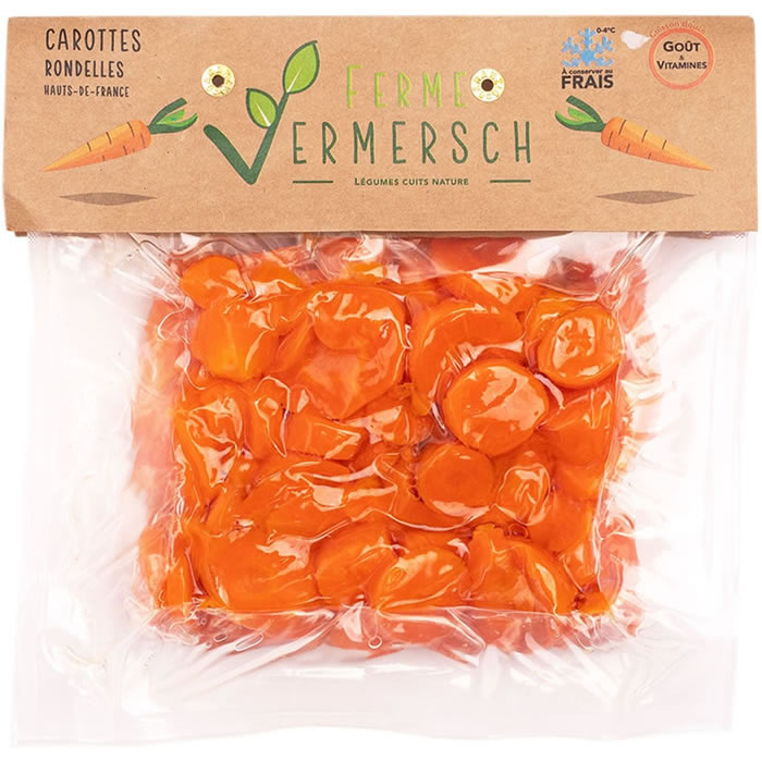 VERMERSCH Carottes cuites en rondelle