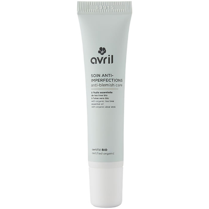 AVRIL Crème de jour soin anti-imperfections à l'aloe vera, thé bio