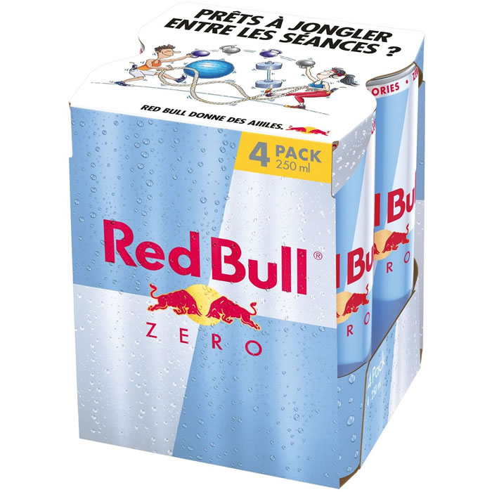 RED BULL Zéro Boisson énergisante gazeuse sans sucre