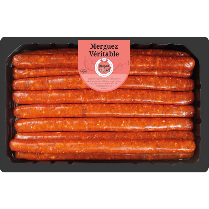 BRASERADES Merguez de boeuf