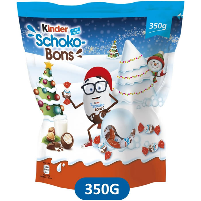 KINDER Schokobons Bonbons au chocolat et noisettes