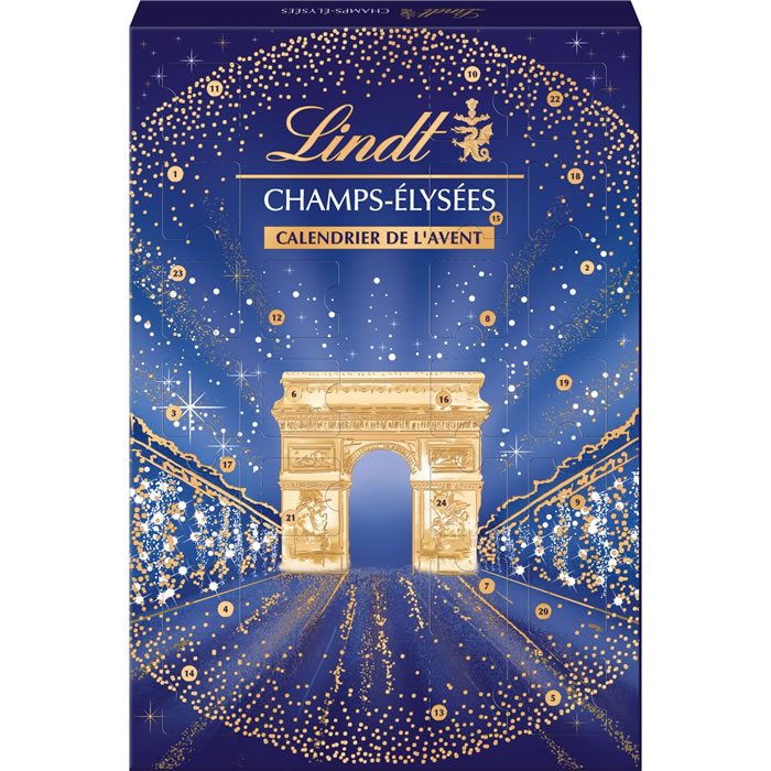 LINDT Champs-Elysées Calendrier de l'Avent chocolat