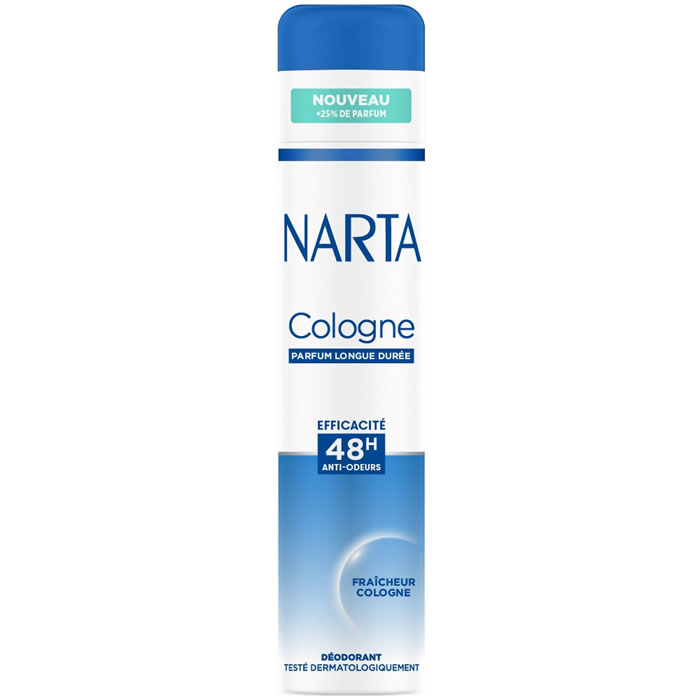 NARTA Déodorant spray anti-odeurs 48h