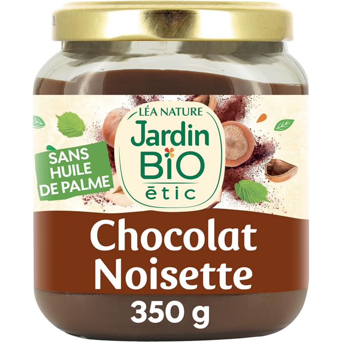 JARDIN BIO Pâte à tartiner au cacao et noisettes bio