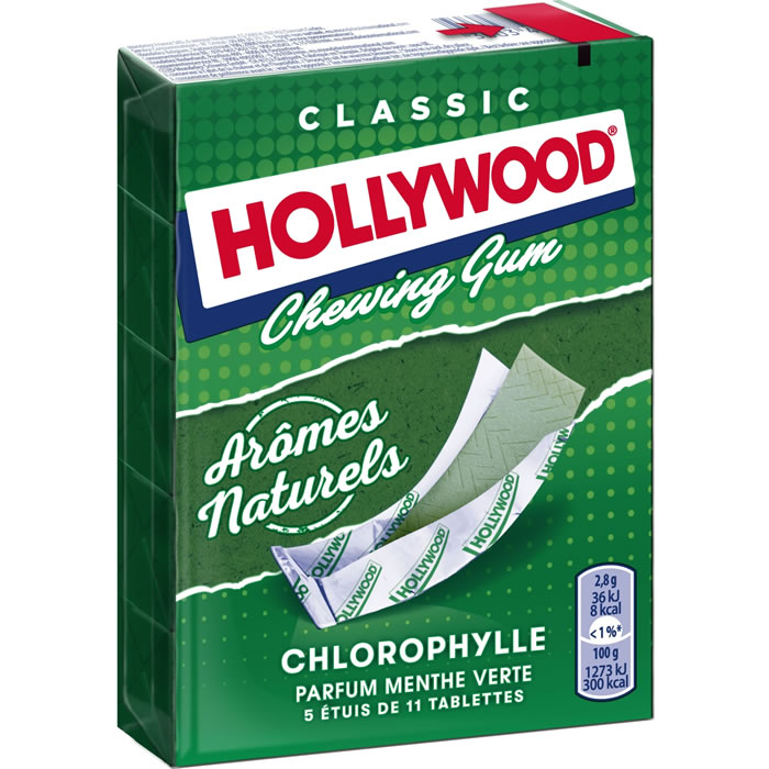 HOLLYWOOD Chewing-gum à la chlorophylle