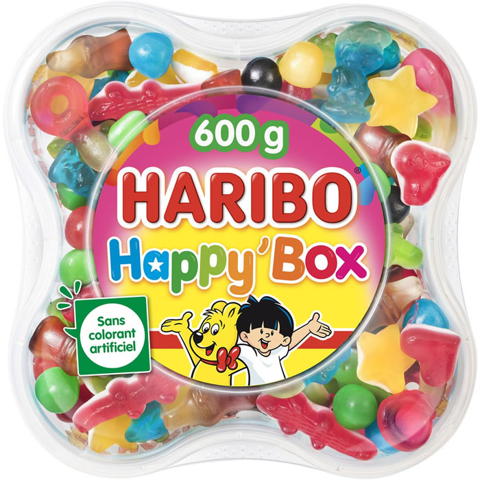 HARIBO Happy'Box Assortiment de bonbons