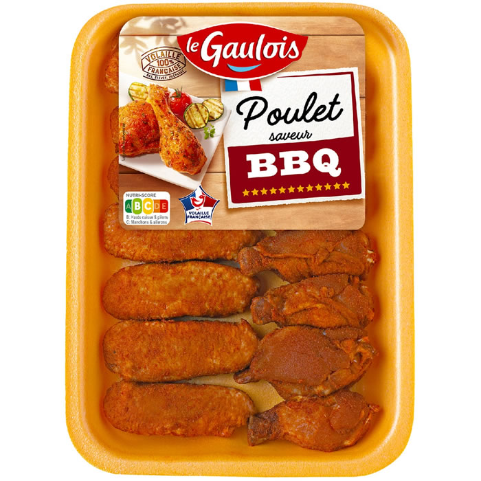 LE GAULOIS Ailes de poulet saveur barbecue