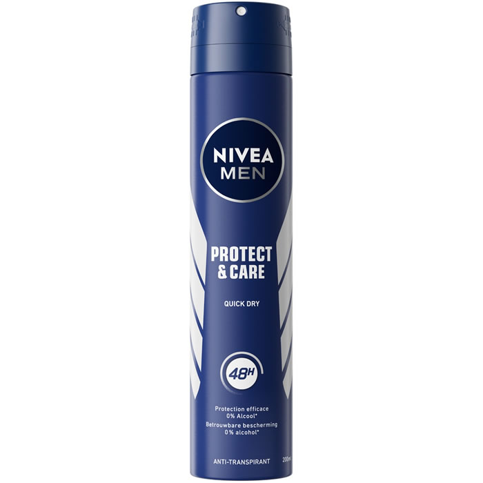 NIVEA Men Déodorant spray homme protect and care 48h