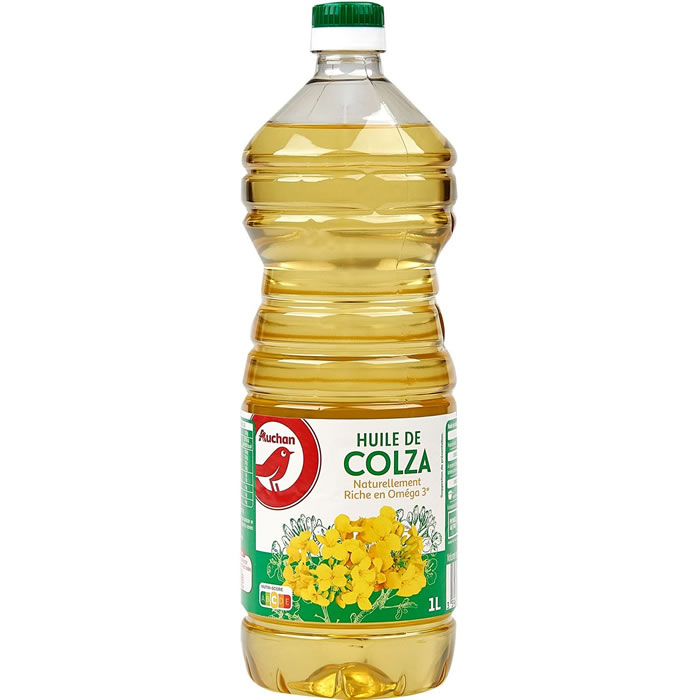 AUCHAN Huile De Colza 1 L Livraison Domicile Et Drive Chronodrive