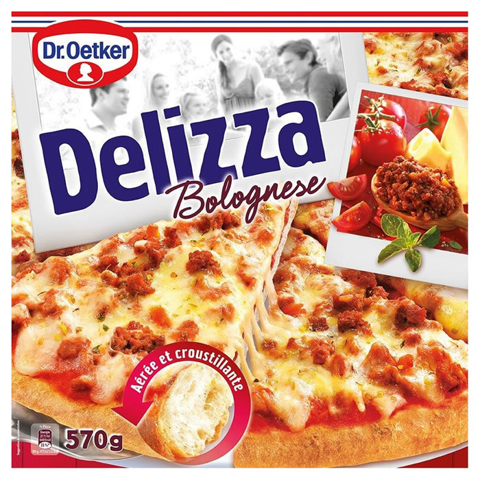DR.OETKER Delizza Pizza à la bolognaise
