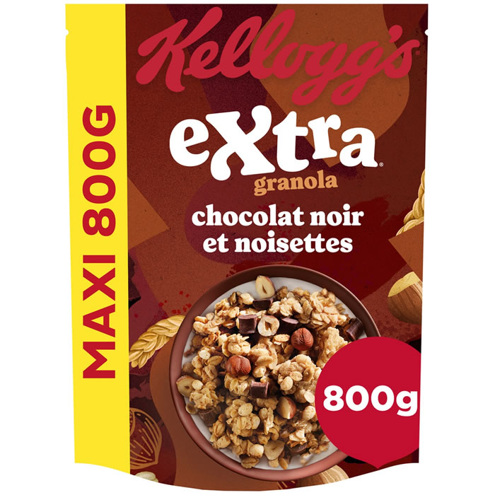 KELLOGG'S Céréales pépites chocolat noisettes