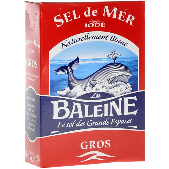 Grossiste Gros Sel de Noirmoutier, 800g - LA BALEINE