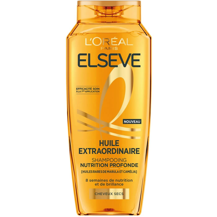 ELSEVE Huile Extraordinaire Shampoing à l'huile de marula et camélia