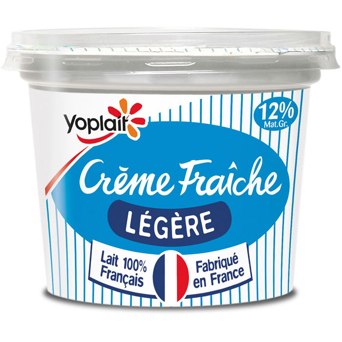 YOPLAIT Crème fraiche épaisse légère 12% M.G