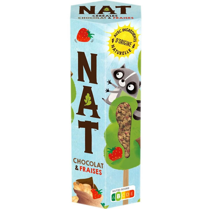 NAT Céréales chocolat et fraise