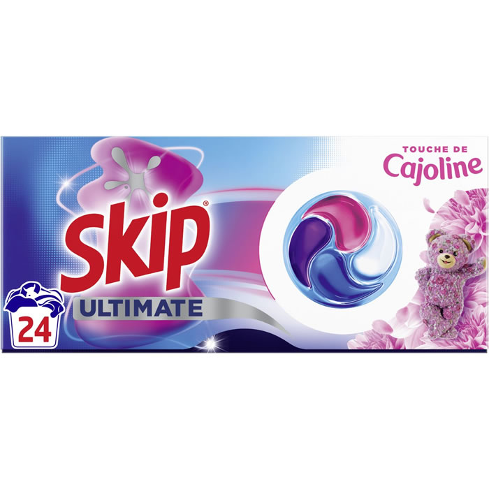 SKIP Cajoline Lessive capsules 4 en 1