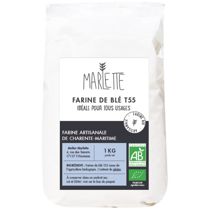 MARLETTE Farine artisanale bio T 55