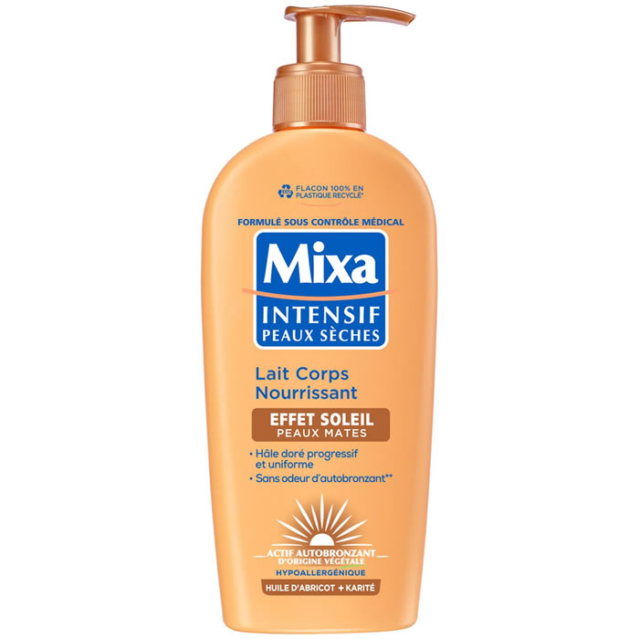 MIXA Intensif Lait corps nourrissant effet soleil peaux mates