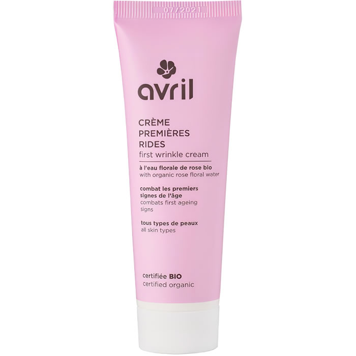 AVRIL Crème anti-ride à l'eau florale de rose bio
