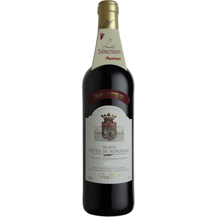 CÔTES DE BORDEAUX - AOC Pierre Chanau Vin rouge