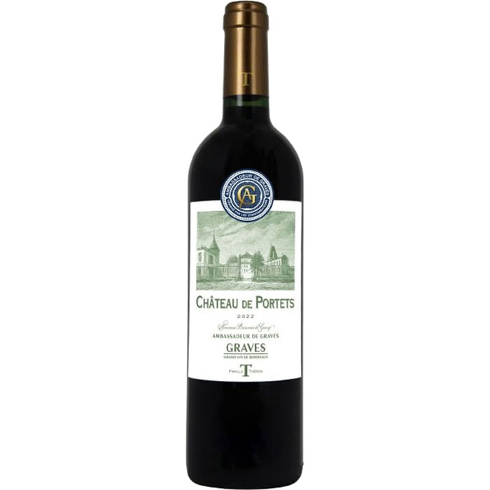 GRAVES Château de Portets rouge Vin rouge AOP