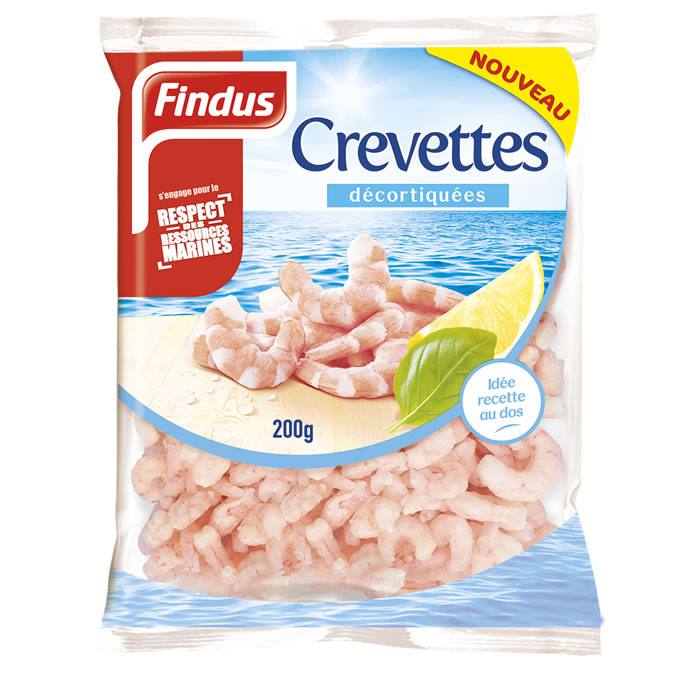 FINDUS Crevettes décortiquées